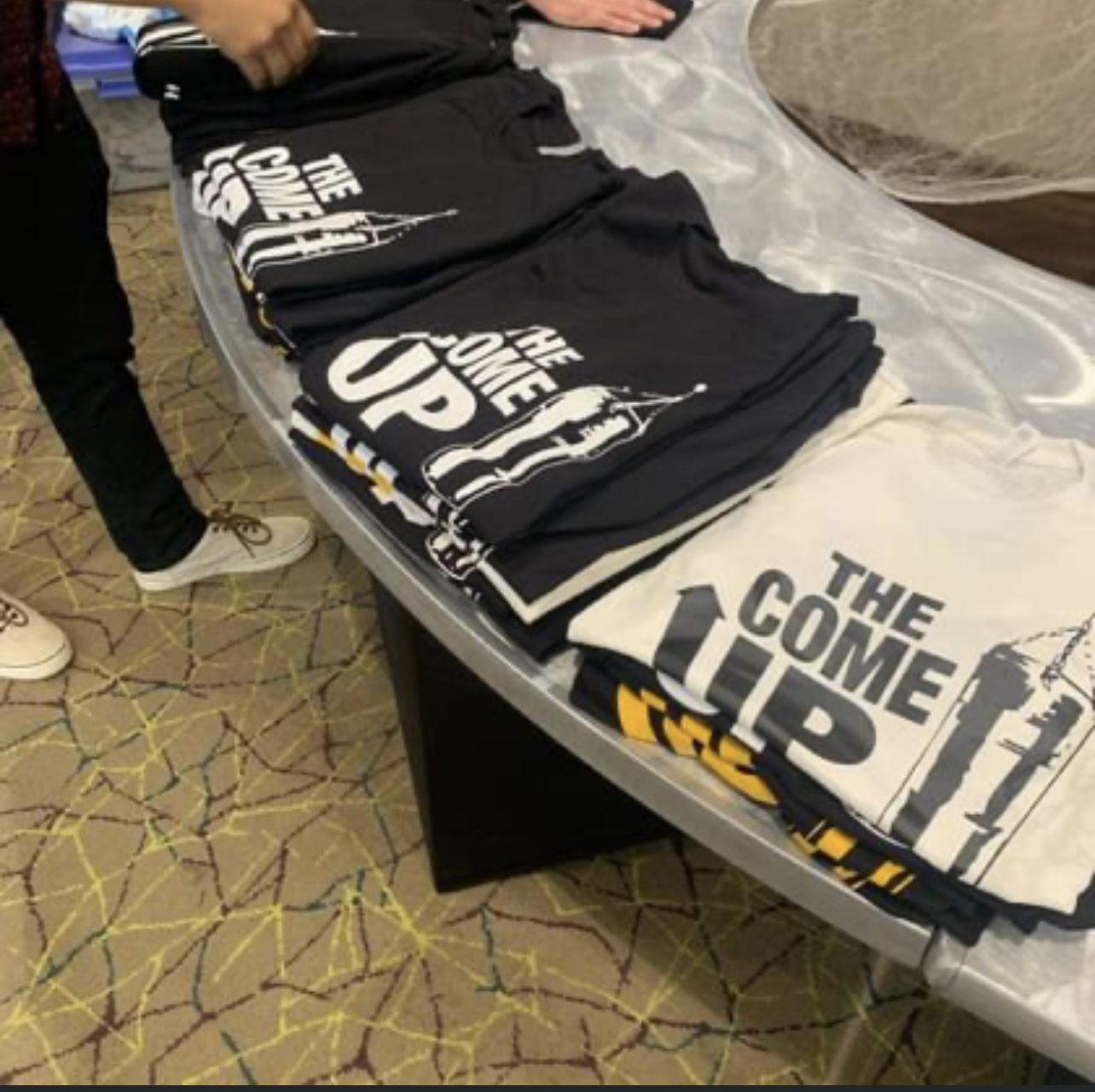 SELL MERCHANDISE T SHIRTS, SLIDES, TICKETS, AND THE PRODUCTS OF YOUR SPONSORS 