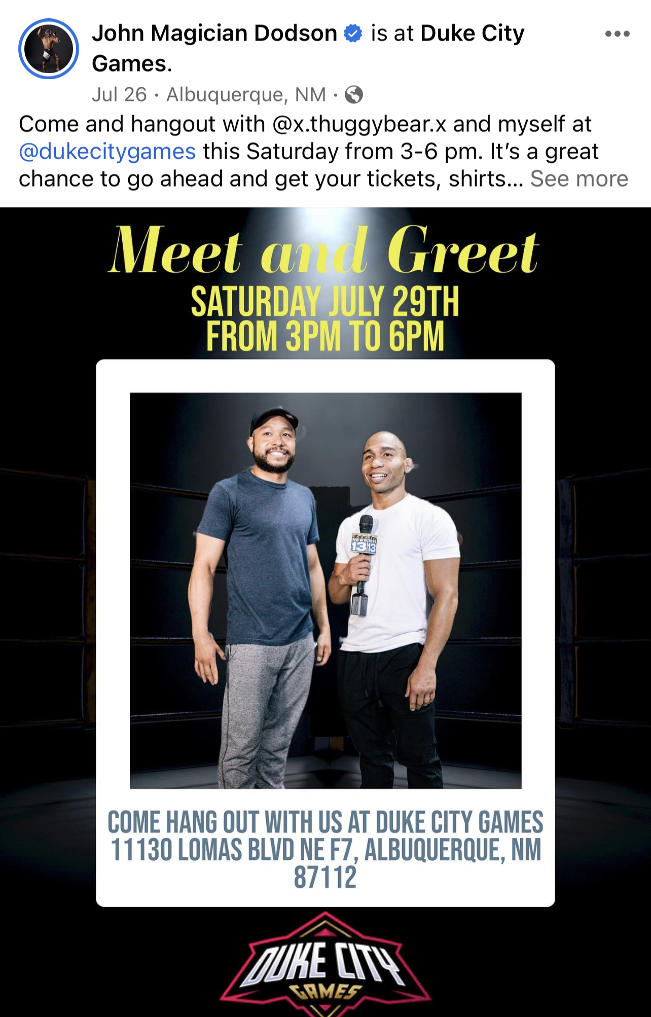 MEET & GREETS