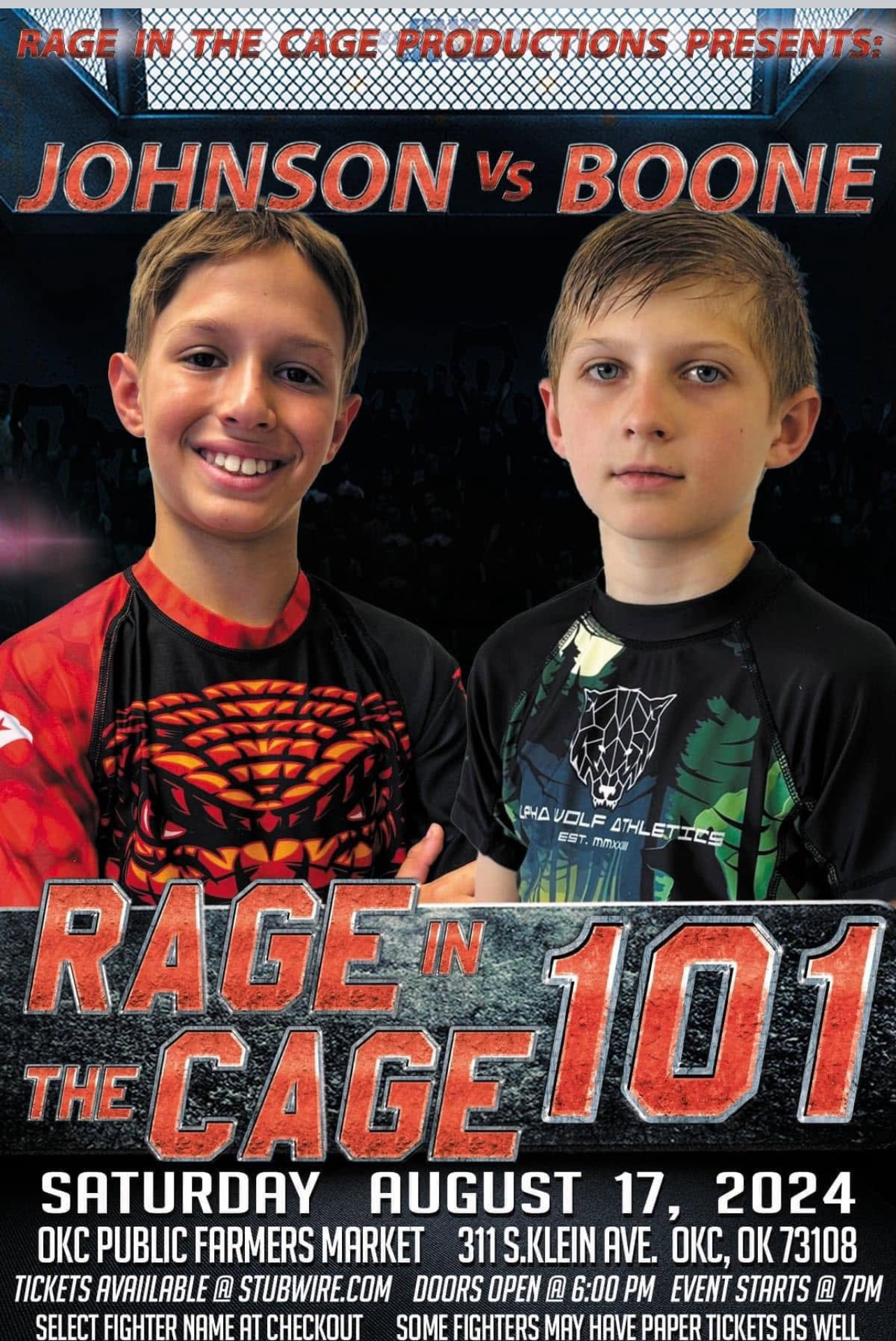 RAGE IN THE CAGE PRO MMA