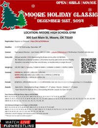 MOORE, OK IS URIAHS NEXT TOURNAMENT