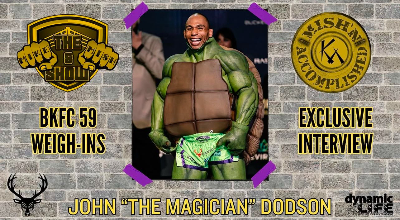 WEIGH INS, KEEPS BUILDS INTEREST IN THE FIGHT