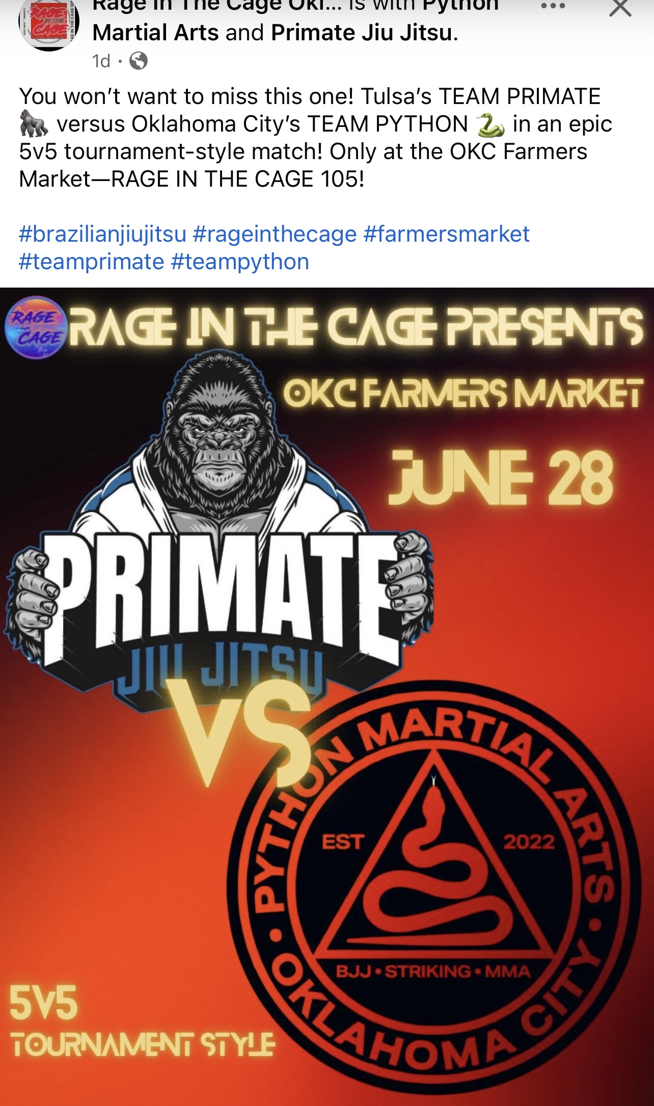 ROLL IN THE CAGE PRO GRAPPLING