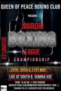KIDS BOXING PROGRAM FOR THE KIDS, THESE TOURNAMENTS WILL BE THE FOCAL POINT FOR THE BOXING COMMUNITY THAT WILL TRAVEL TO KENYA