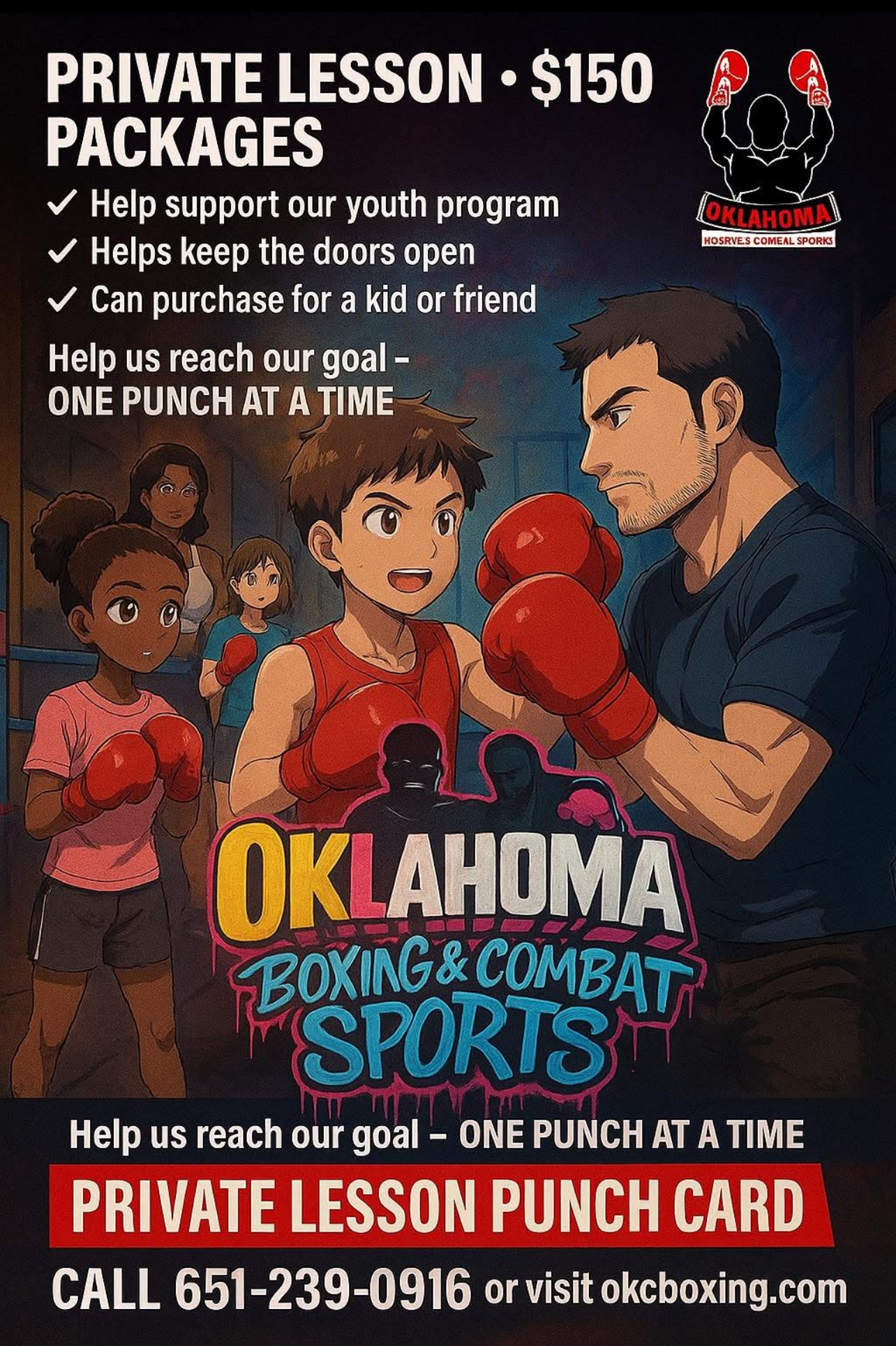 This is a great example to illustrate how Monster Sports is the perfect tool to help you accomplish your goals. No punch card needed, when you place your gym in the phones of the kids and their support groups. This digital punch card keep your target audience constantly engaged with your gym. People can donate small amounts and see their favorite athletes progress. This encourages donations. People can donate to the punch card or the participants monthly membership. Reaching out to parents and athletes from other combat sports provides you a prime target market.