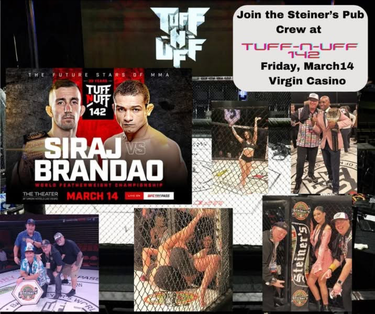 COMBINE WITH JEFF. DIAGO IS TUFF N UFF CHAMP WE CREATE A PATH FROM OKC/TEXAS TO NEW MEXICO TO VEGAS TO UFC SHOT