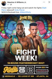 FIGHT WATCH PARTIES AT THE GYM FOR LOCAL AND BIG FIGHTS CREATE GYM UNITY AND ALLOWS FANS TO COME WATCH FIGHTS AT YOUR GYM TO GET INTRESTED IN TYING OUT A NEW SPORT