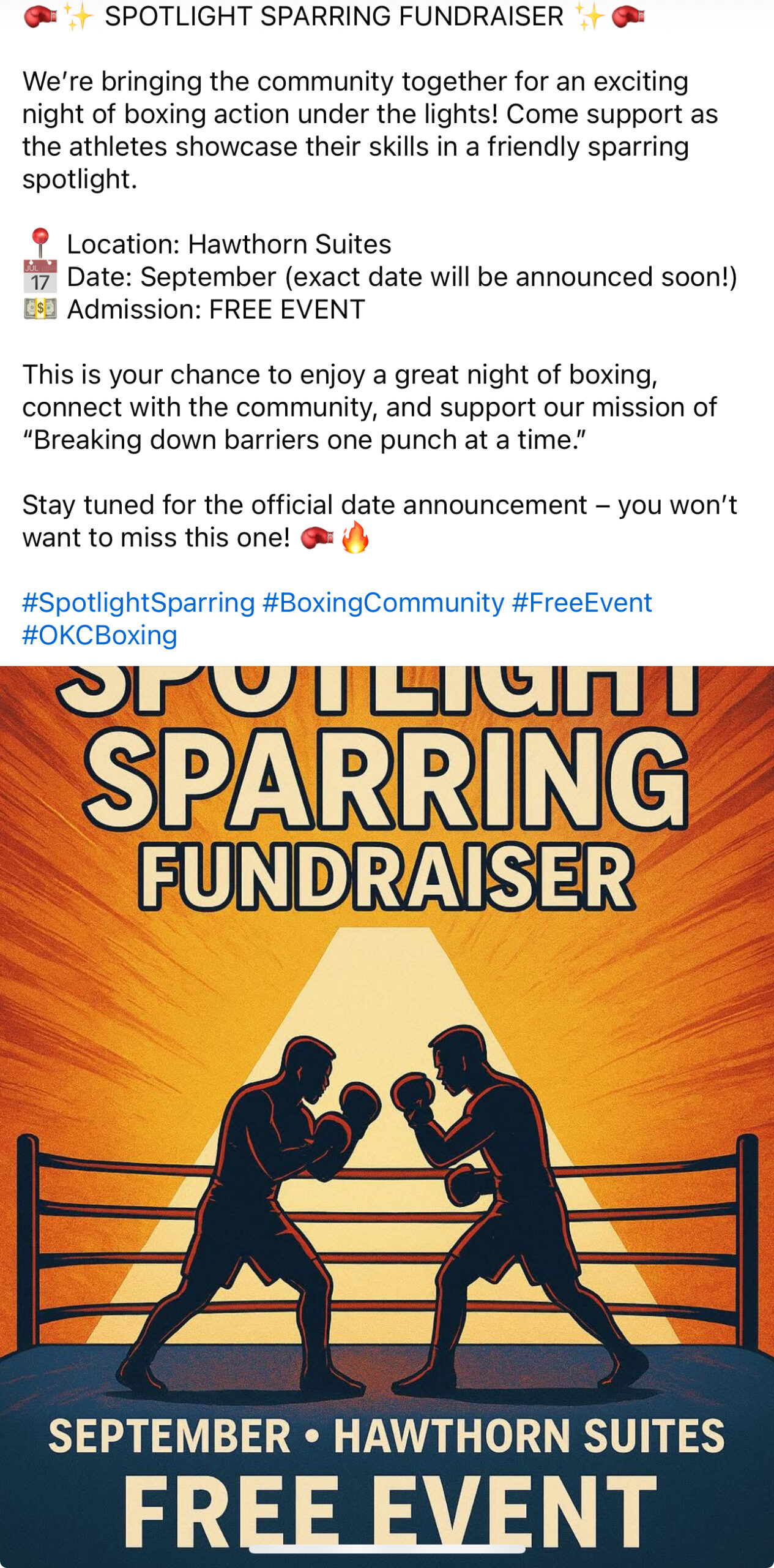 OKLAHOMA BOXING & COMBAT SPORTS