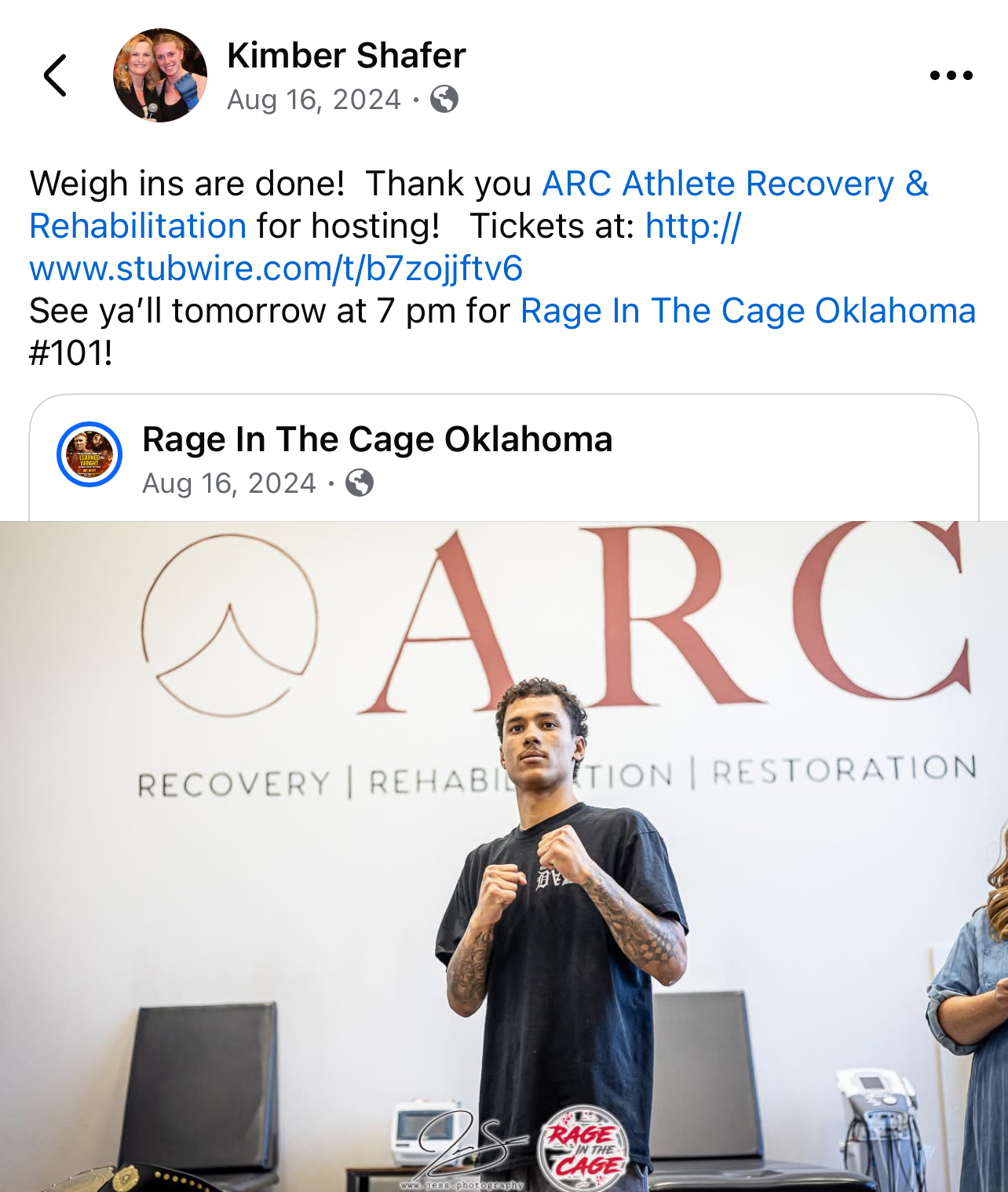 RAGE IN THE CAGE PRO MMA