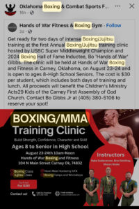 KIDS CLASS COACH. WHEN PEOPLE CLICK THE COACH THEY CAN FIND THEIR ACCOMPLISHMENTS, SPONSORS, AND YOUTUBE VIDEO THAT LINK TO YOUR GYMS YOUTUBE.
