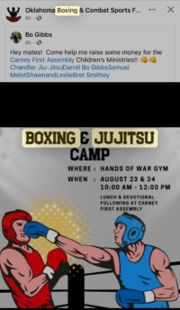 KIDS CLASS COACH. WHEN PEOPLE CLICK THE COACH THEY CAN FIND THEIR ACCOMPLISHMENTS, SPONSORS, AND YOUTUBE VIDEO THAT LINK TO YOUR GYMS YOUTUBE.